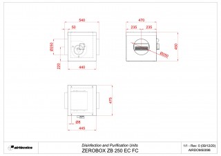 Dimensions Zerobox ZB 250 EC FC